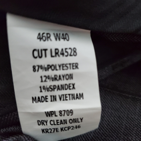 Kenneth Cole Reaction Techni-Cole Gray Dress Pants - Picture 5 of 8